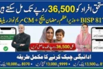 Eligible Beneficiaries May Receive Rs 36,500 in Next BISP 8171 Installment with PM Ramadan Relief Package