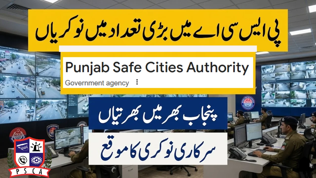 PSCA Announces Massive Job Openings Across Punjab