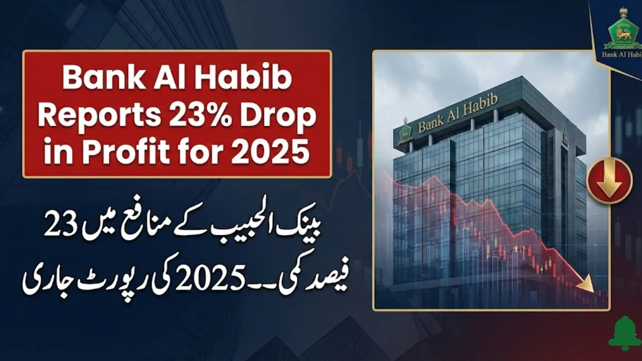 Bank Al Habib Reports 23% Drop in Profit for 2025