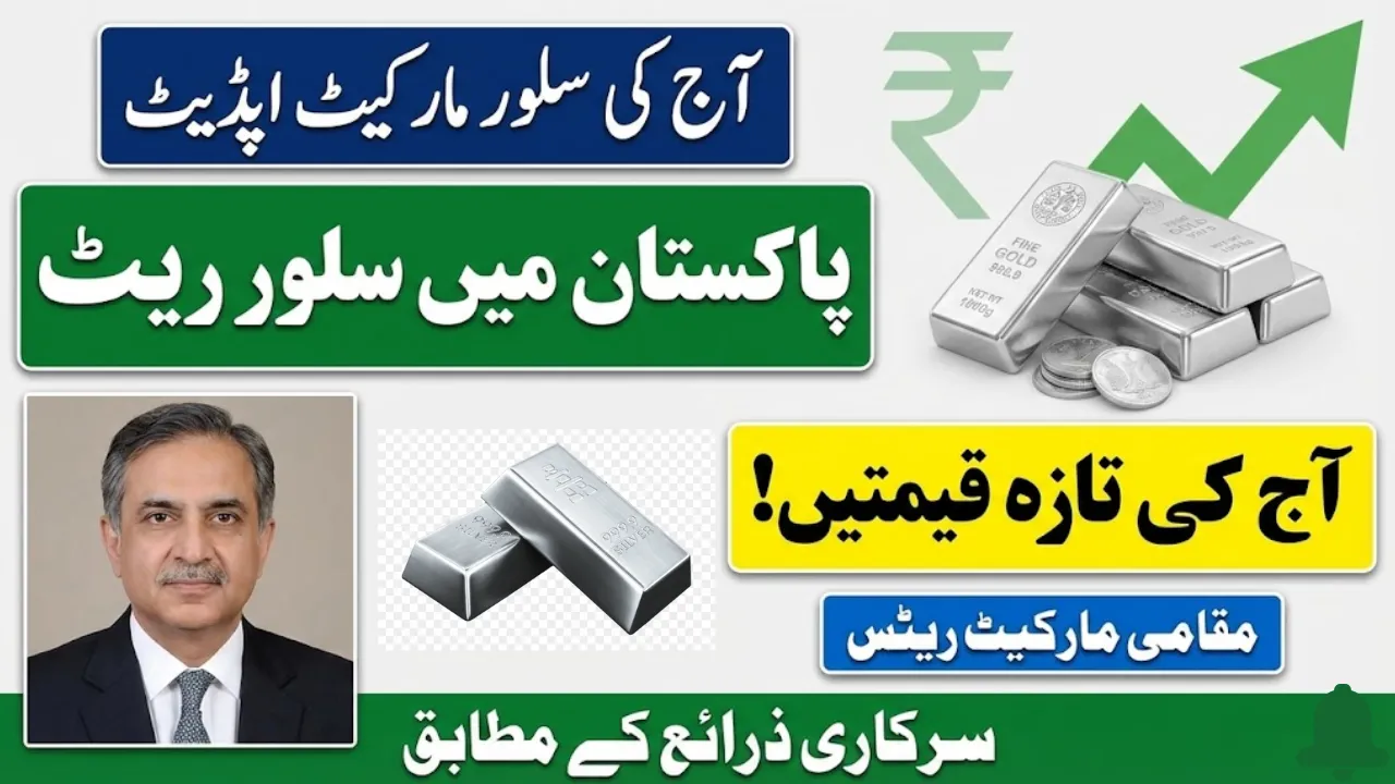 Silver Rate in Pakistan Today with Current Market Prices