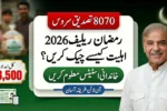 How to Check 8070 Ramzan Relief Package 2026 Eligibility Family Status