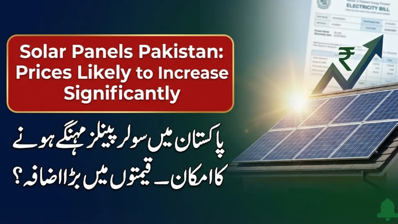 Solar Panels Pakistan - Prices Likely to Increase Significantly